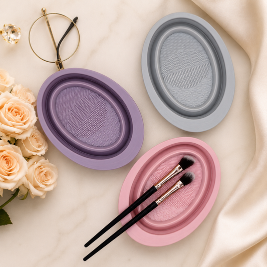 Gift Glow Kit — makeup brush cleaning mat
